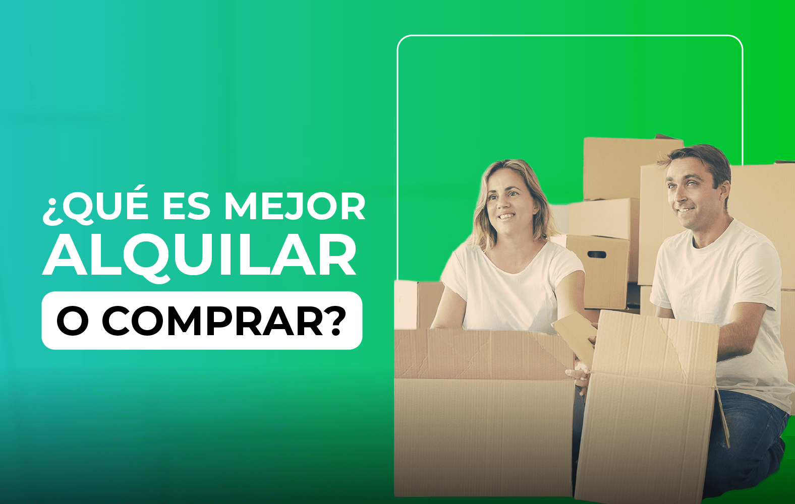 ¿Qué es mejor, alquilar o comprar?