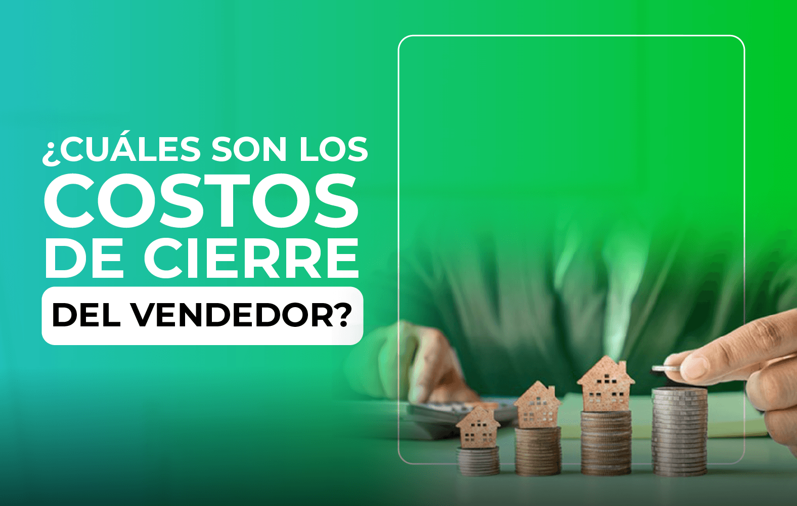 Costos de cierre que debe cancelar el vendedor: