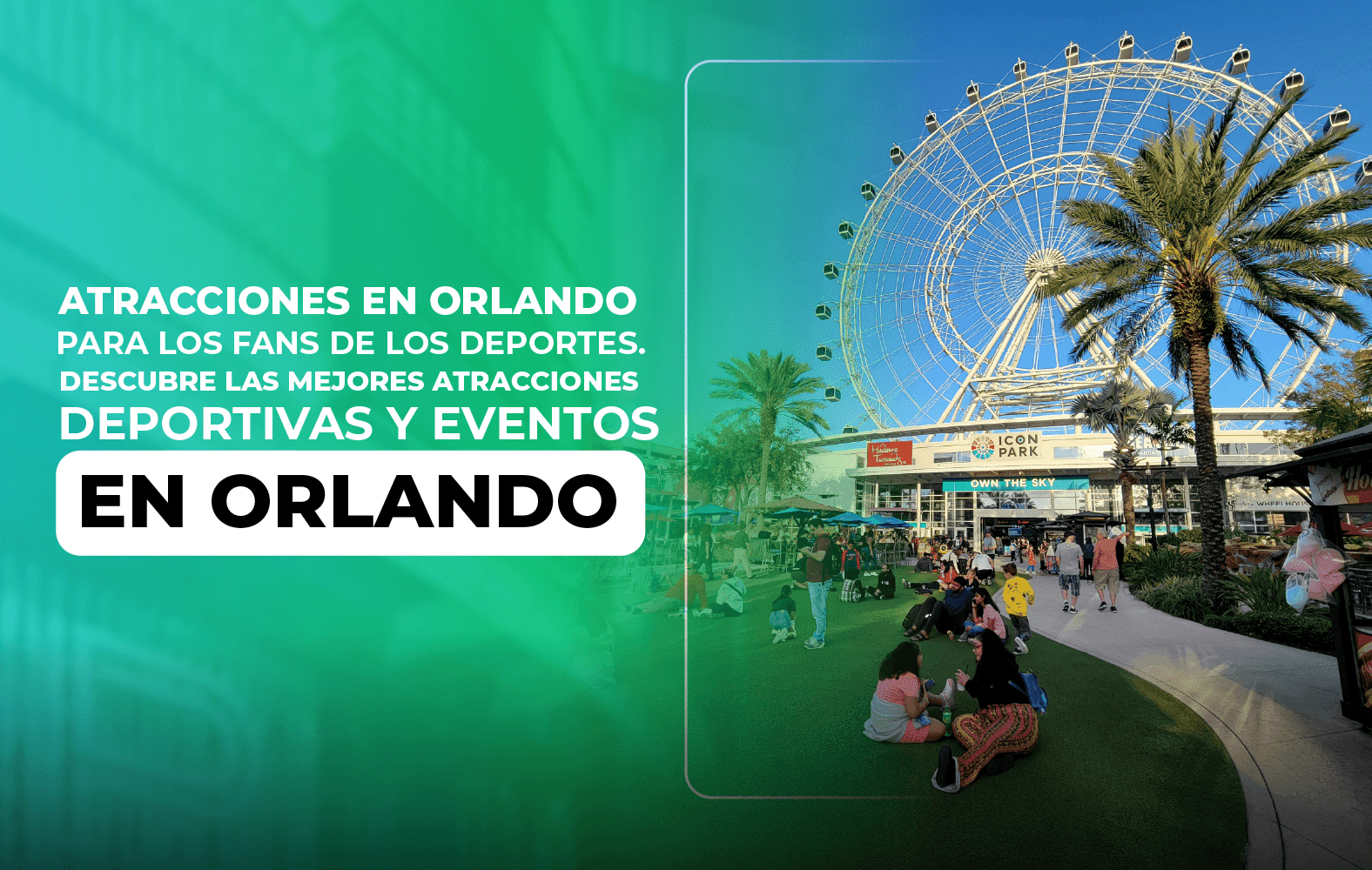 Atracciones en Orlando para los fans de los deportes. Descubre las mejores atracciones deportivas y eventos en Orlando.